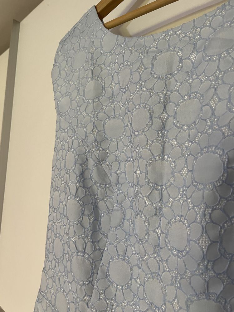 Rochie albastra de zi