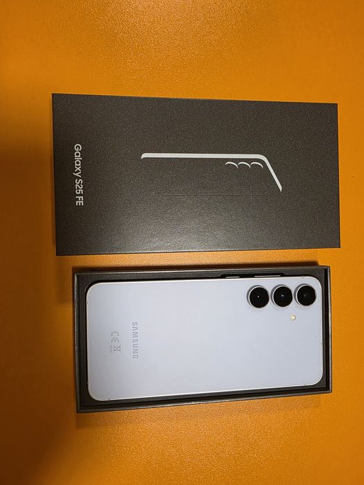 Samsung S25 Fe 128gb 8gb ram Iceblue open box factura garantie Samsung