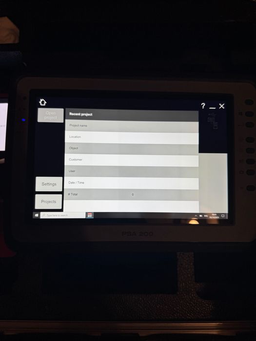 hilti ps1000 ferroscan scanner beton detectare armătură + psa200