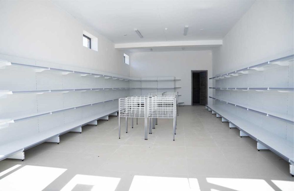 Торговые стеллажи и витрины, оборудование для бизнеса, metall tokcha