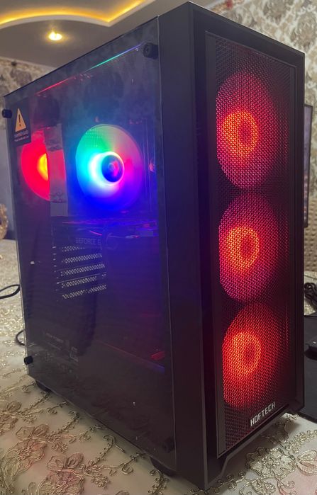 Мощный Игровой кейс i3 13100f & Palit Gtx 1660ti 6gb gddr6