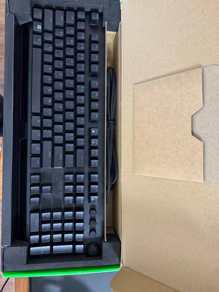 Razer BlackWidow v3 Pro Green SWITCHES