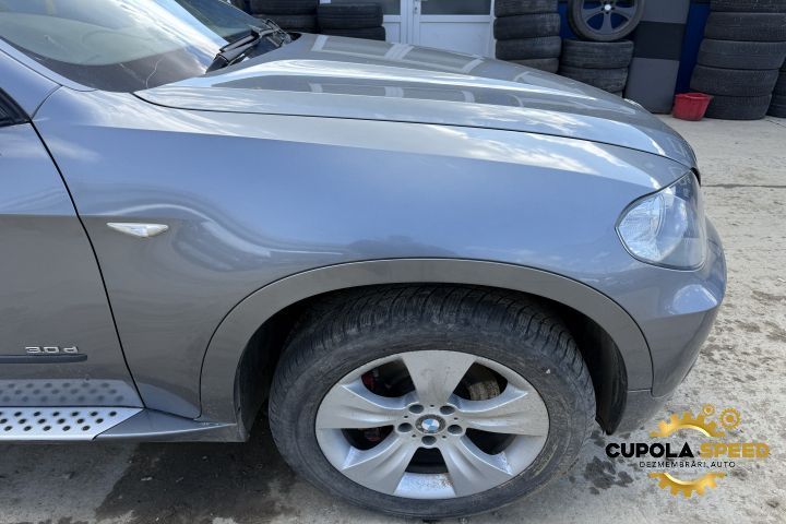 Aripa fata dreapta culoare Space-Grey Metallic BMW X5 E70 [2006 - 201