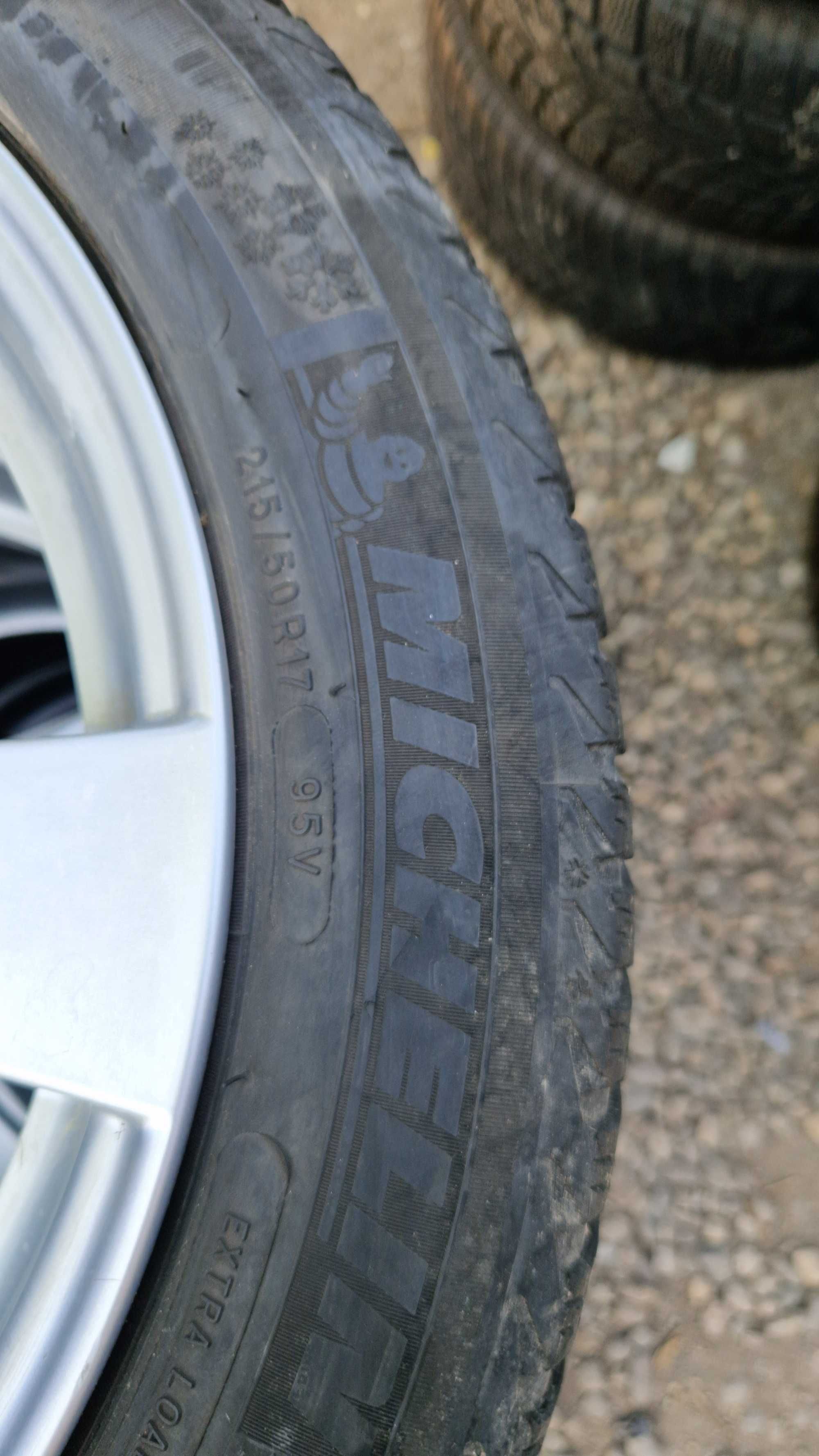 Форд джанти DEZEND със зимни гуми  215/50/17 ET48 7J×17 5×108 цо 63>70