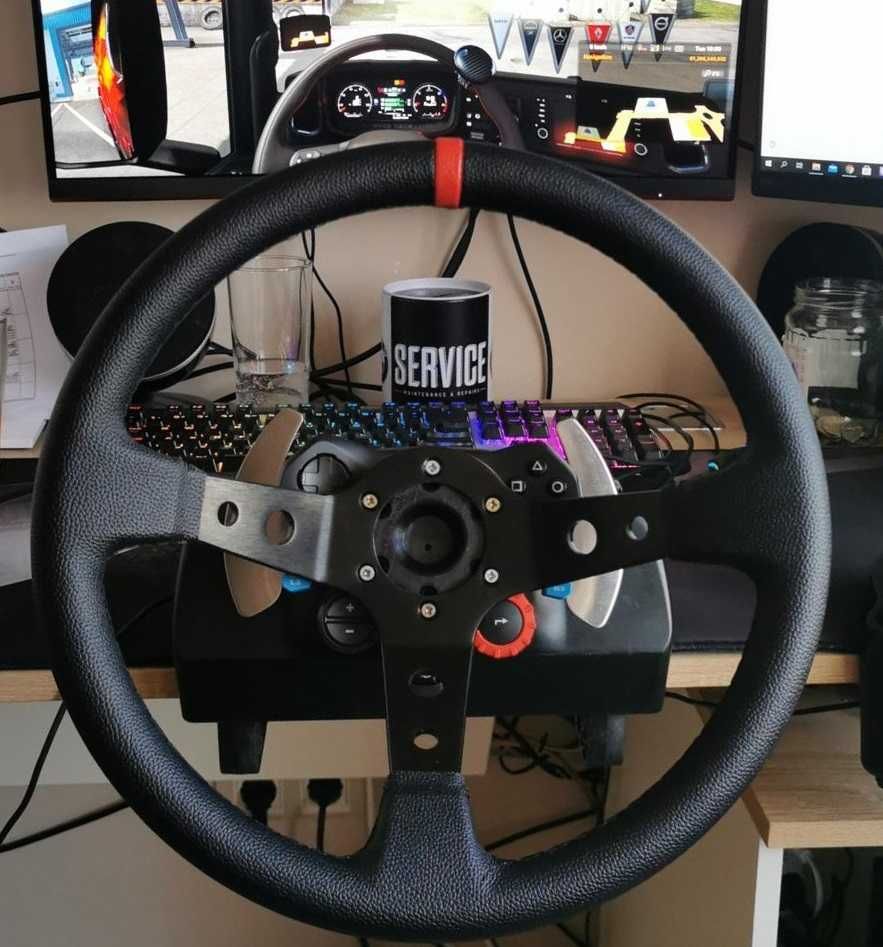 Адаптер фланец за волан за Logitech G27 G29 G920 G923, wheel adapter