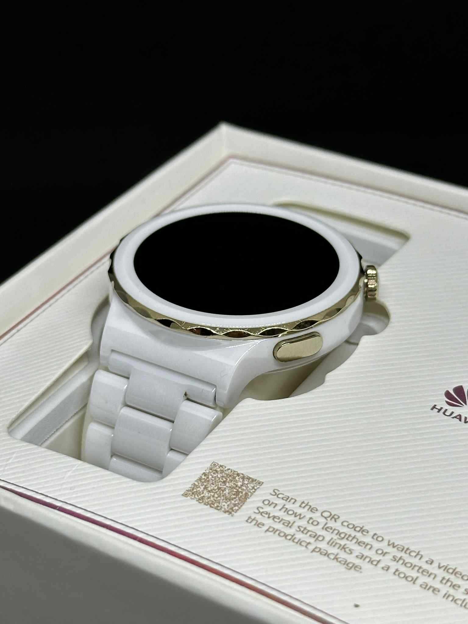 Смарт часовник Huawei Watch GT 3 Pro Ceramic / Перфектен