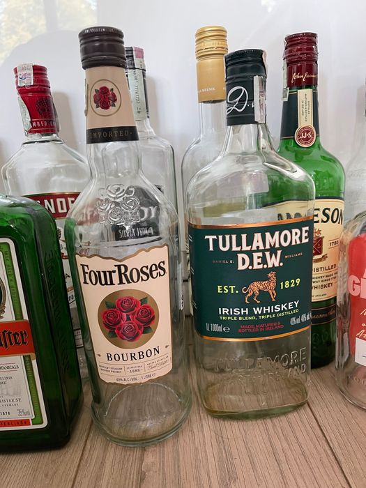 Стъклени бутилки от алкохол бутилка шише стъкло