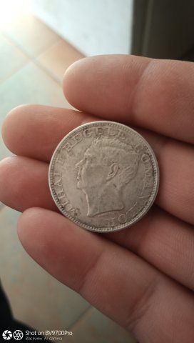 Moneda argint 500 lei 1944 Mihai Regele României