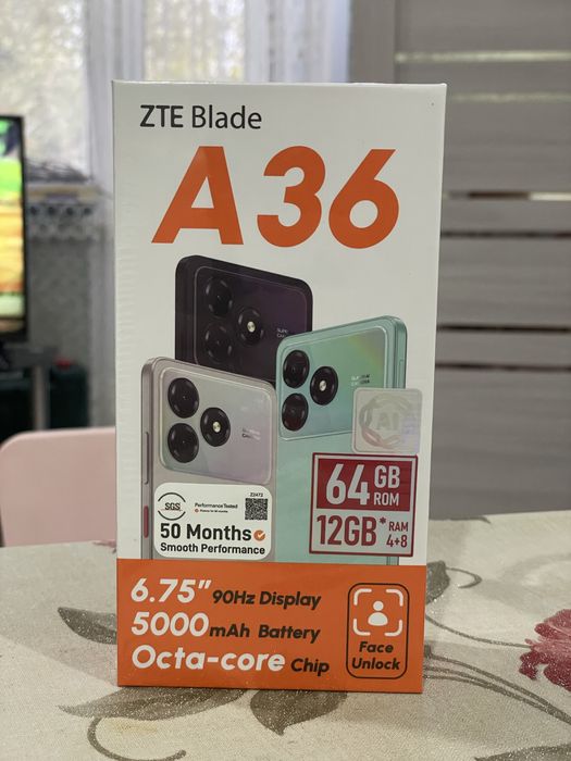 Телефон ZTE Blade A36