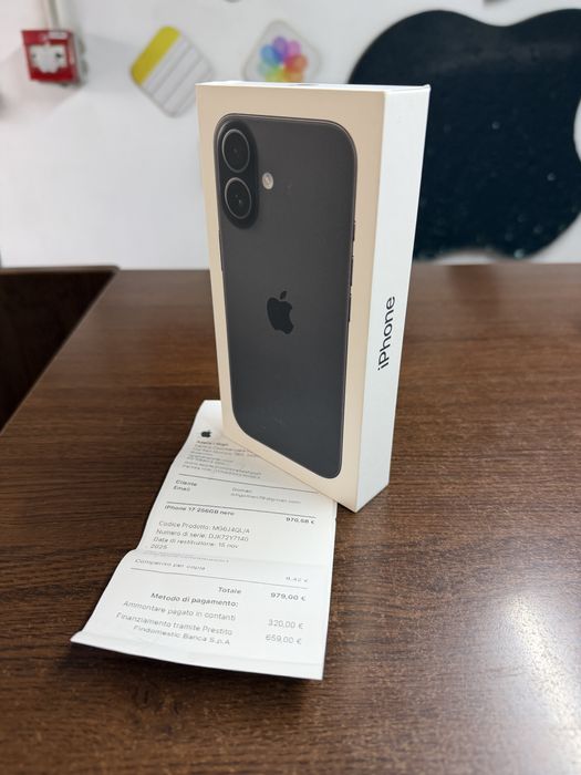 Vand Iphone 17 256Gb Nou(Sigilat)
