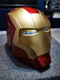 Masca Iron Man noua cutie completa ochi luminati deschidere frontala