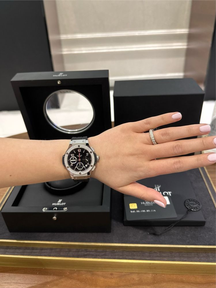 Hublot Big Bang 41mm Steel Diamonds 342.SX.130.RX.114