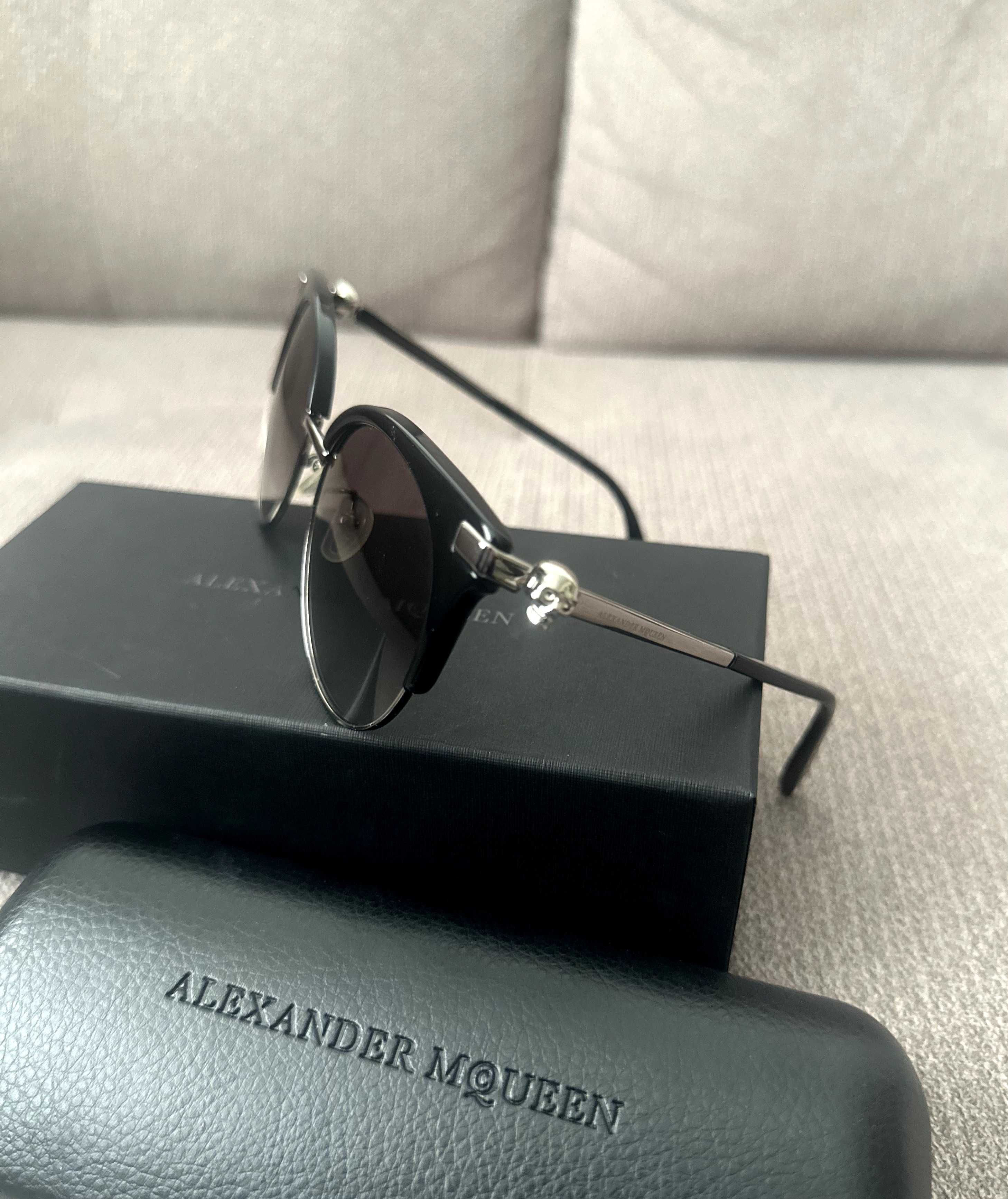 Слънчеви очила Alexander McQueen AM0082S Skull - чисто нови