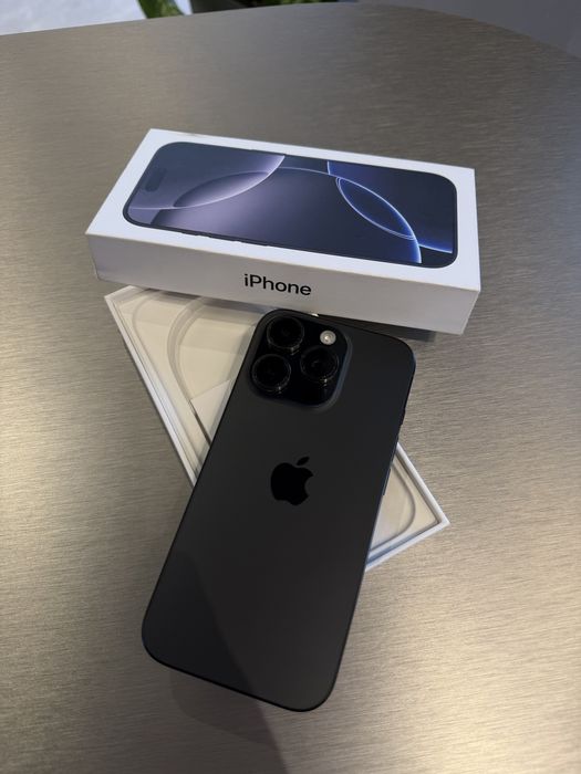 Продам iPhone 16 Pro 256GB BlackTitanium 92%Ёмкость,как новый