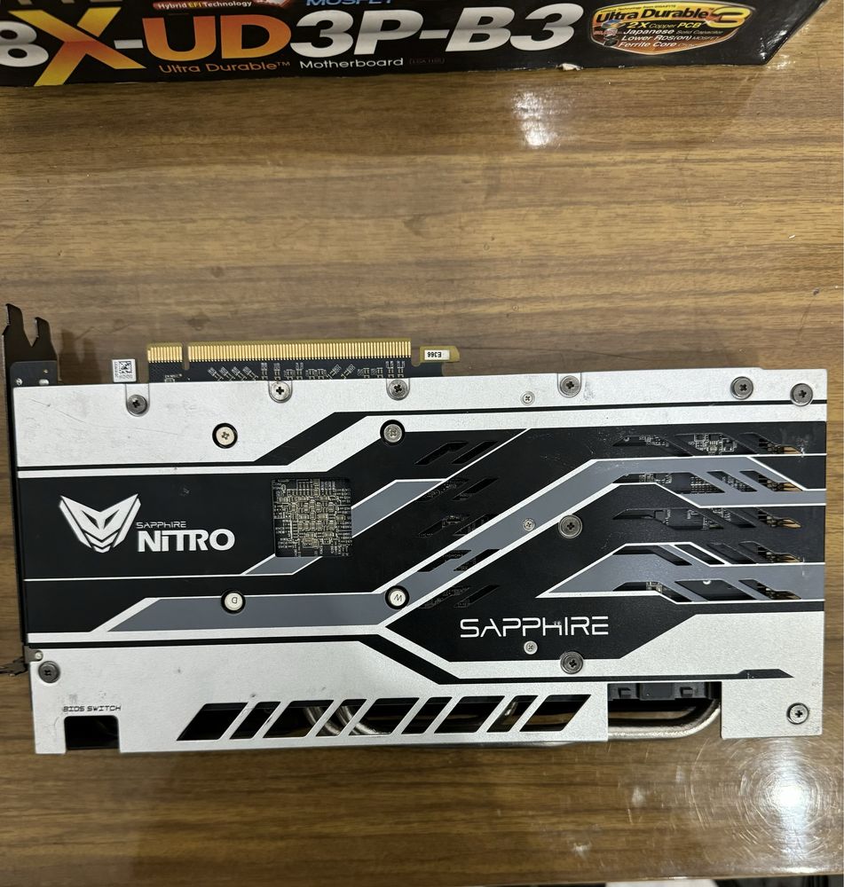 RX 580 4gb Sapphire Nitro+ Мощная Игровая Видеокарта AMD Radeon