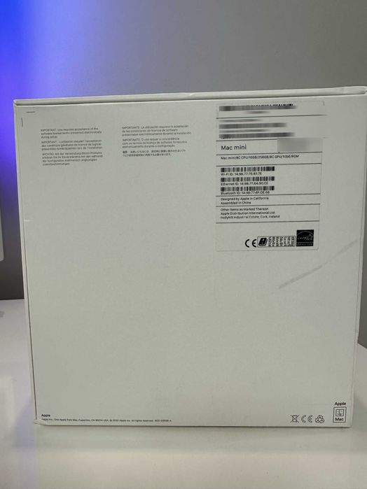 Apple Mac mini M1 (2020) – 16 GB RAM / 256 GB SSD – С оригинална кутия