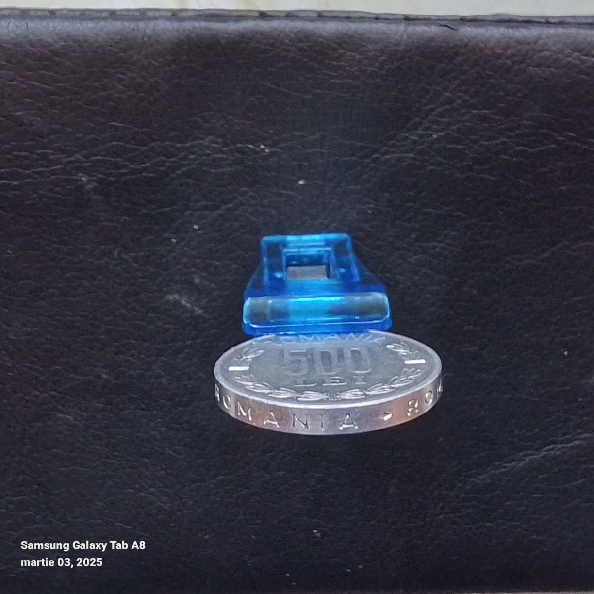Moneda 500 lei an 1999.