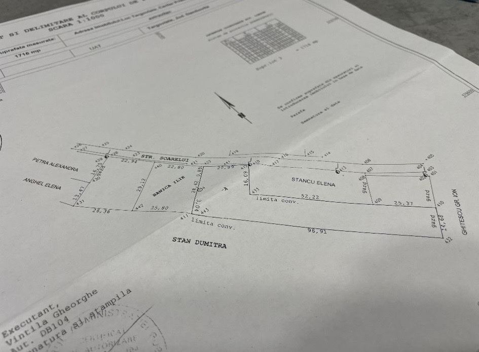 Teren Intravilan Priseaca-Targoviste 1716mp