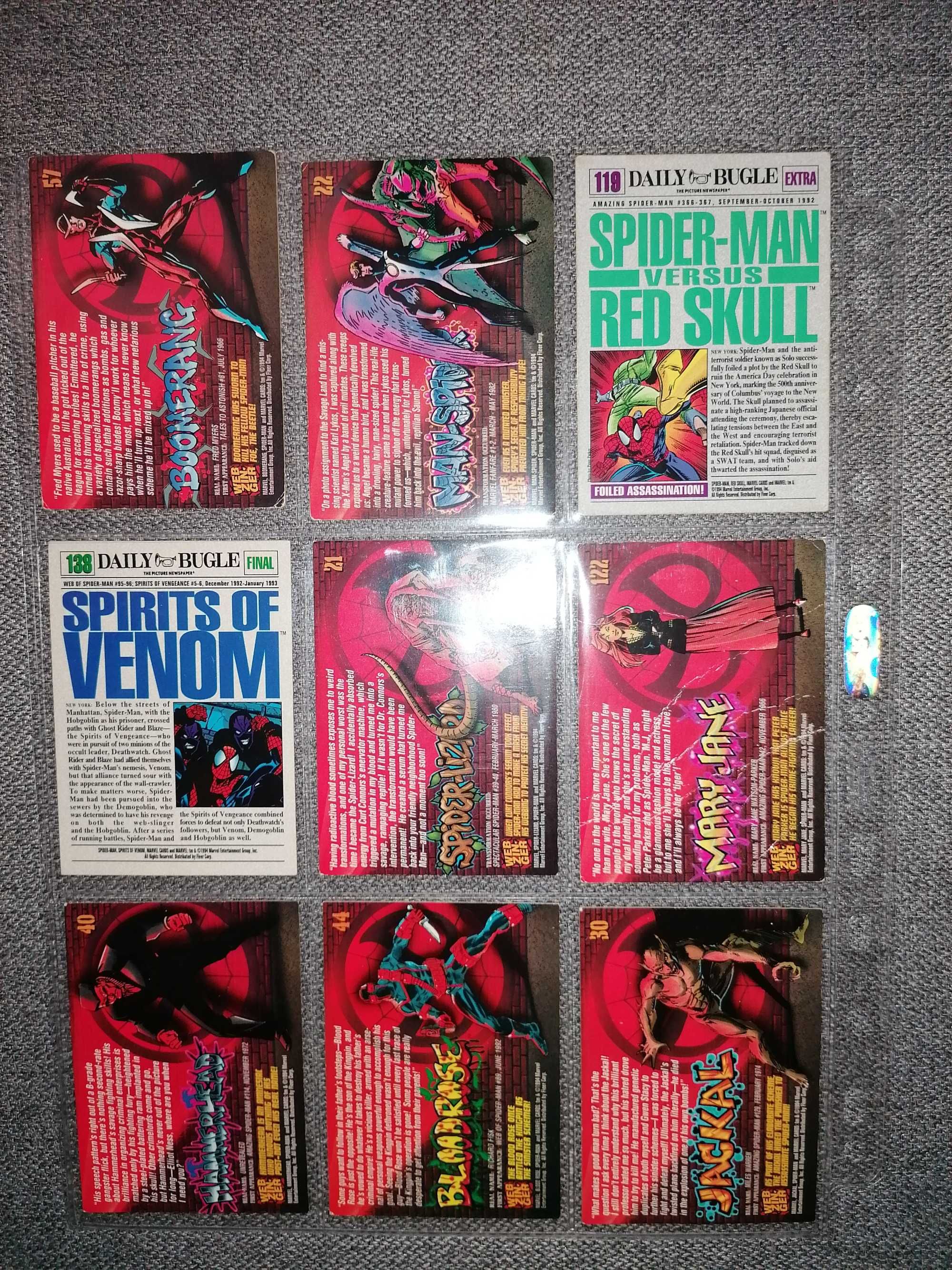 Vand lot carti Amazing Spider-Man 1994 1st edition FLEER