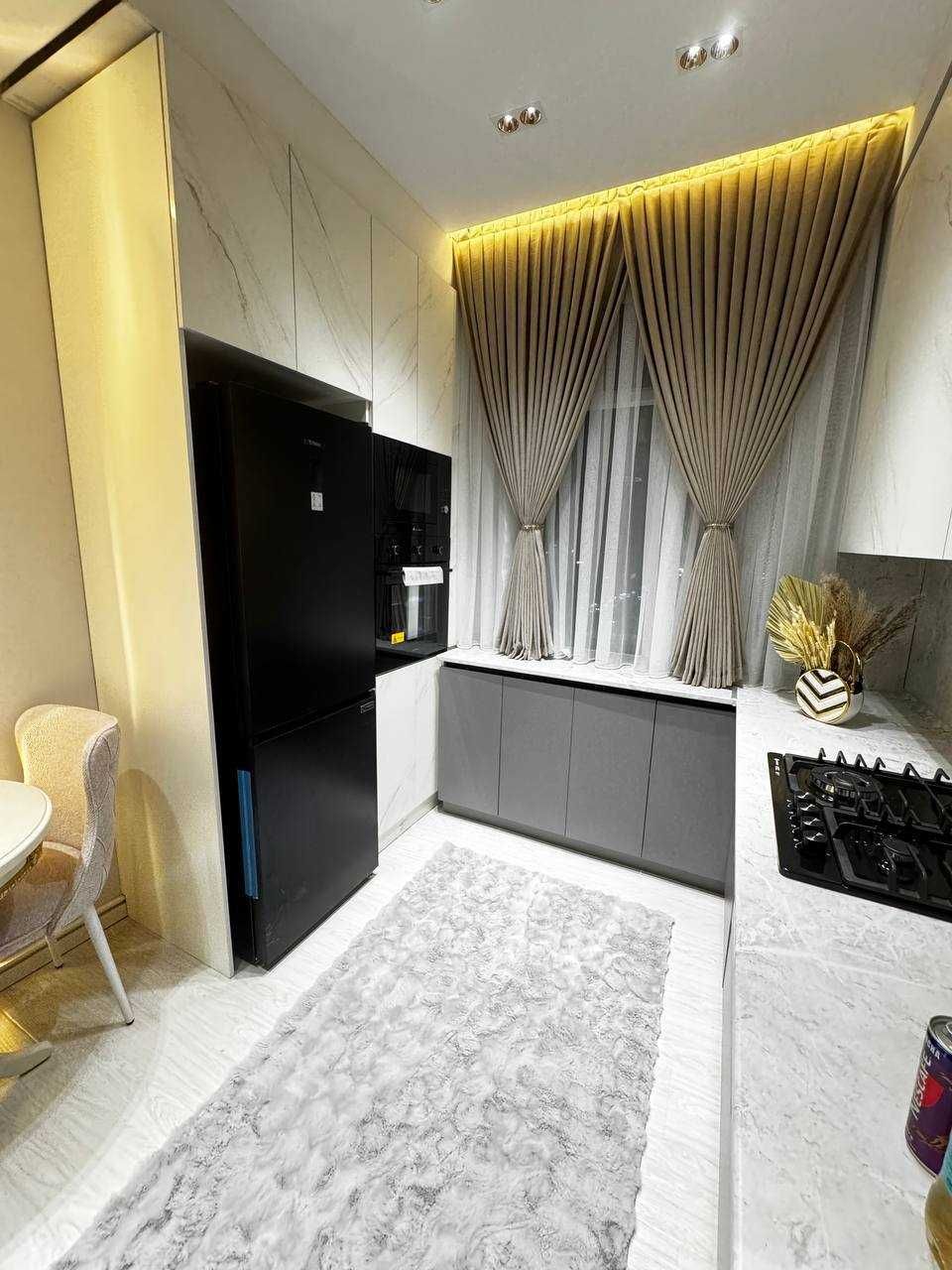 2-ком квартира, ЖК FDG Parkent Plaza, 2/15, 45 м², мебель, техника