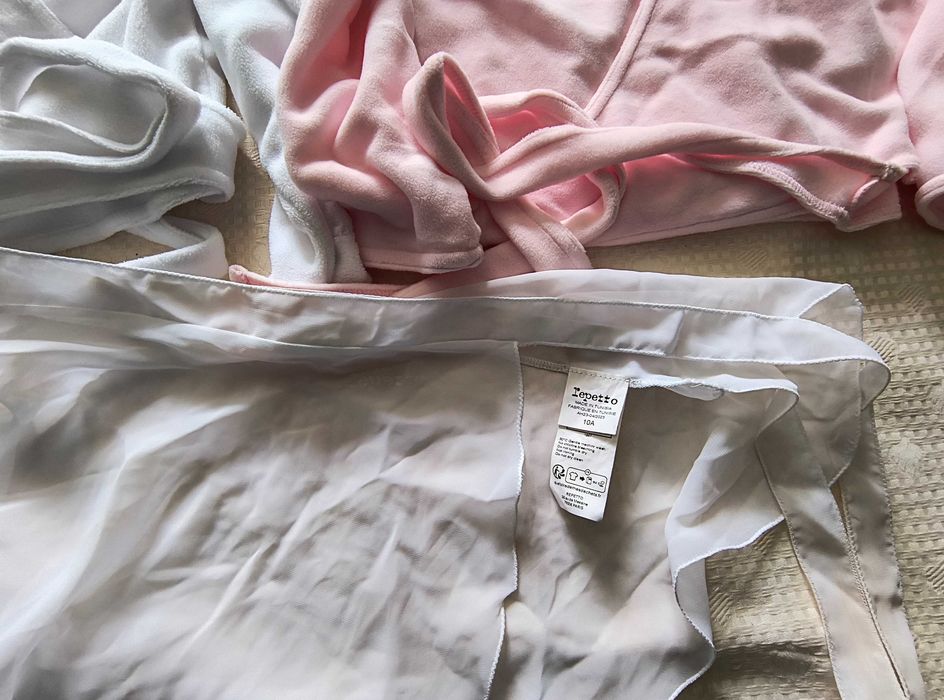 Топ с прегръщане и дълги ръкави 8 години и пола Repetto