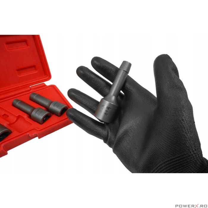 Trusa extractoare pentru suruburi 1/2", 8-16mm 5 piese, Verke