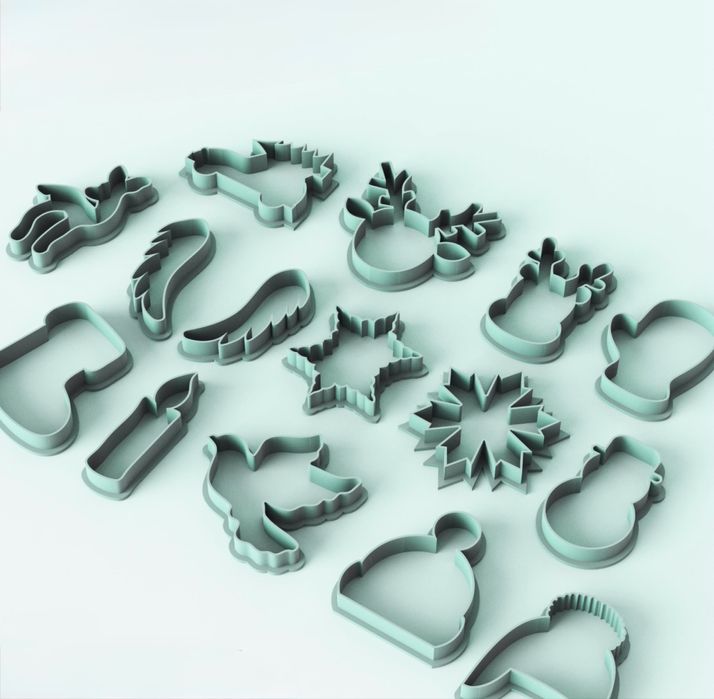 Форми за коледни сладки