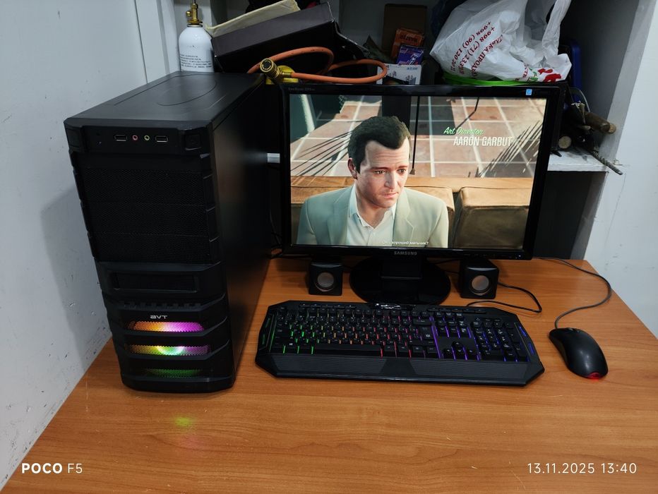 Бюджетный игровой компьютер комплект DDR4