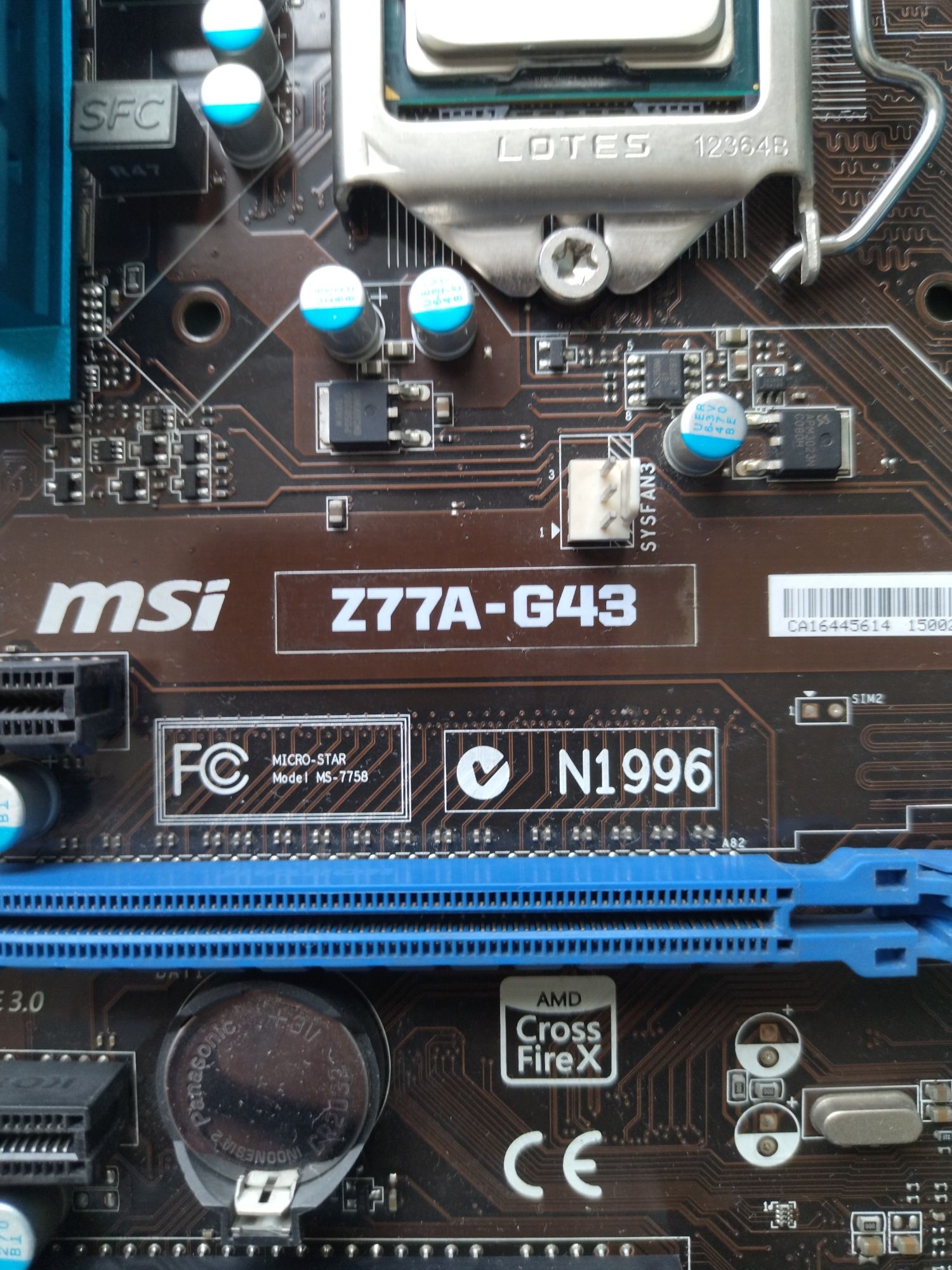 Комплект Процессор Intel Core i5-3470 + Z77A