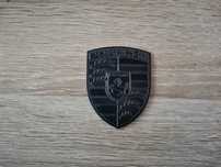 алуминиев черен стикер Порше Porsche