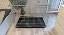 клетка за куче XL 106 x 70 x 80 см