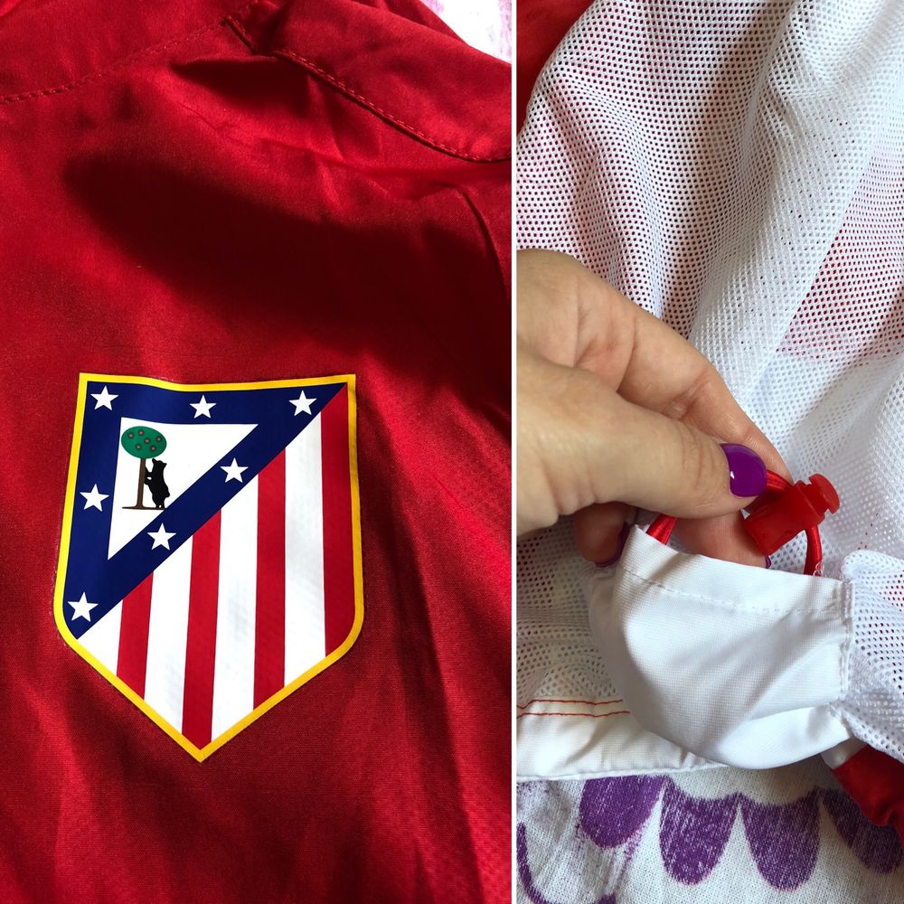 Bluza trening rosie copii nike atletico madrid marime 10-12 ani