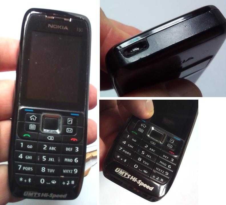 3 telefoane (Nokia E51-1, Nokia 1110i și Sagem My C2-3), defecte