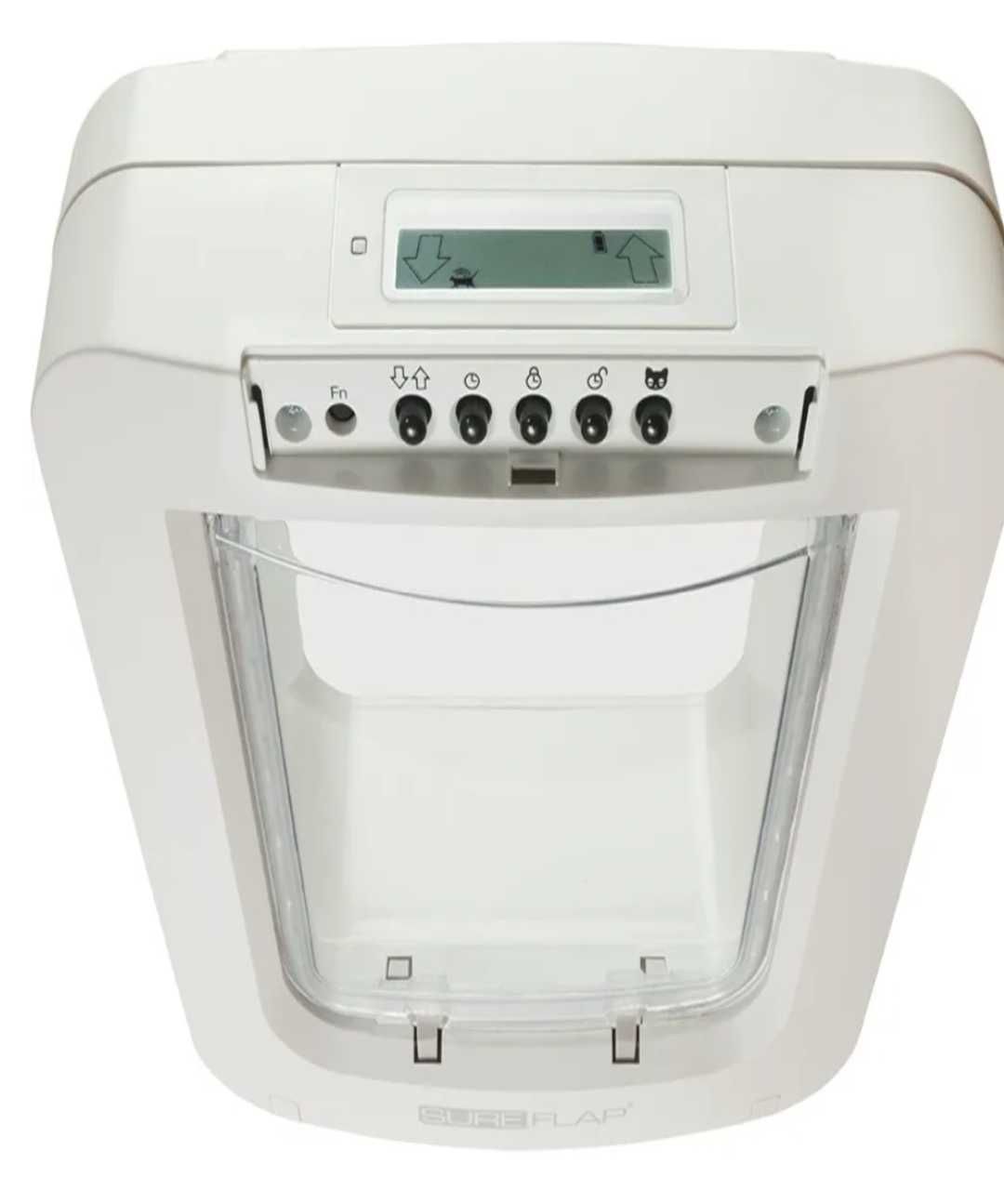 Врата за домашни любимци с микрочип SureFlap-Sure Petcare (бяла)