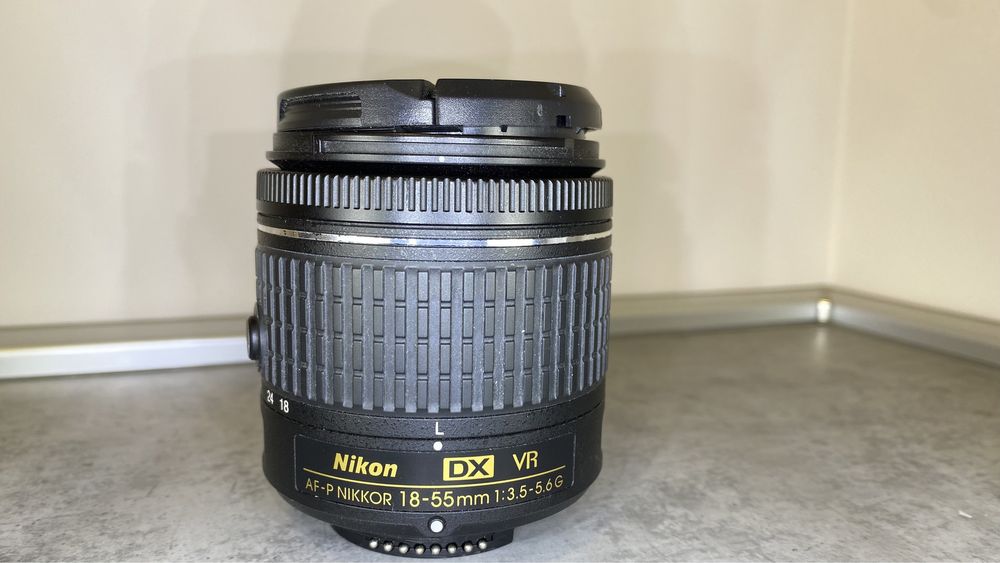 Obiectiv Nikon af-p nikkor 18-55 mm 1:3.5