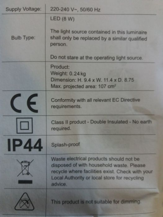 Proiector led 8 W