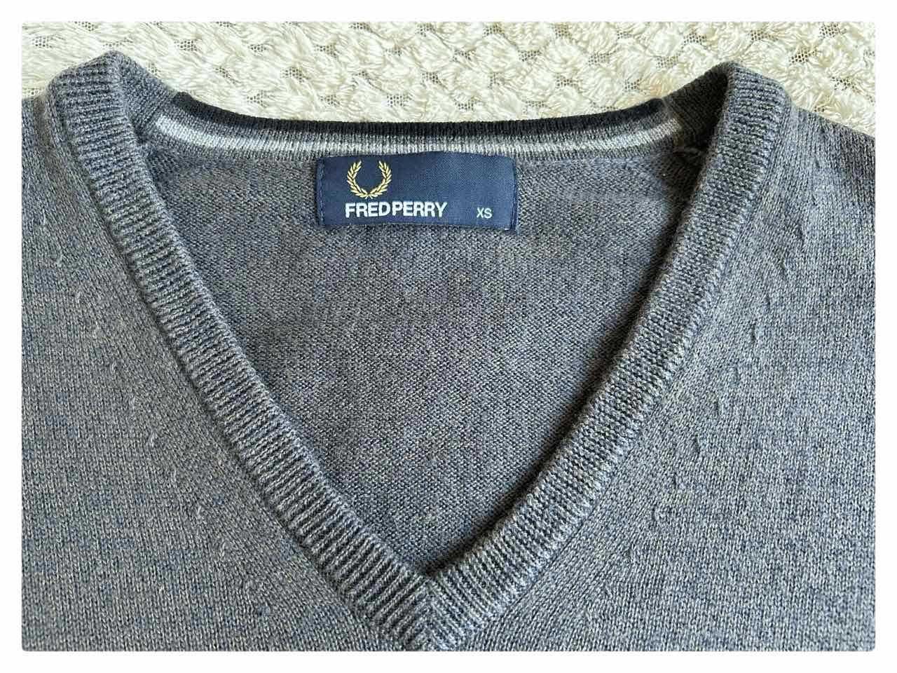 Мъжки пуловер Fred Perry XS Нова Цена!!!