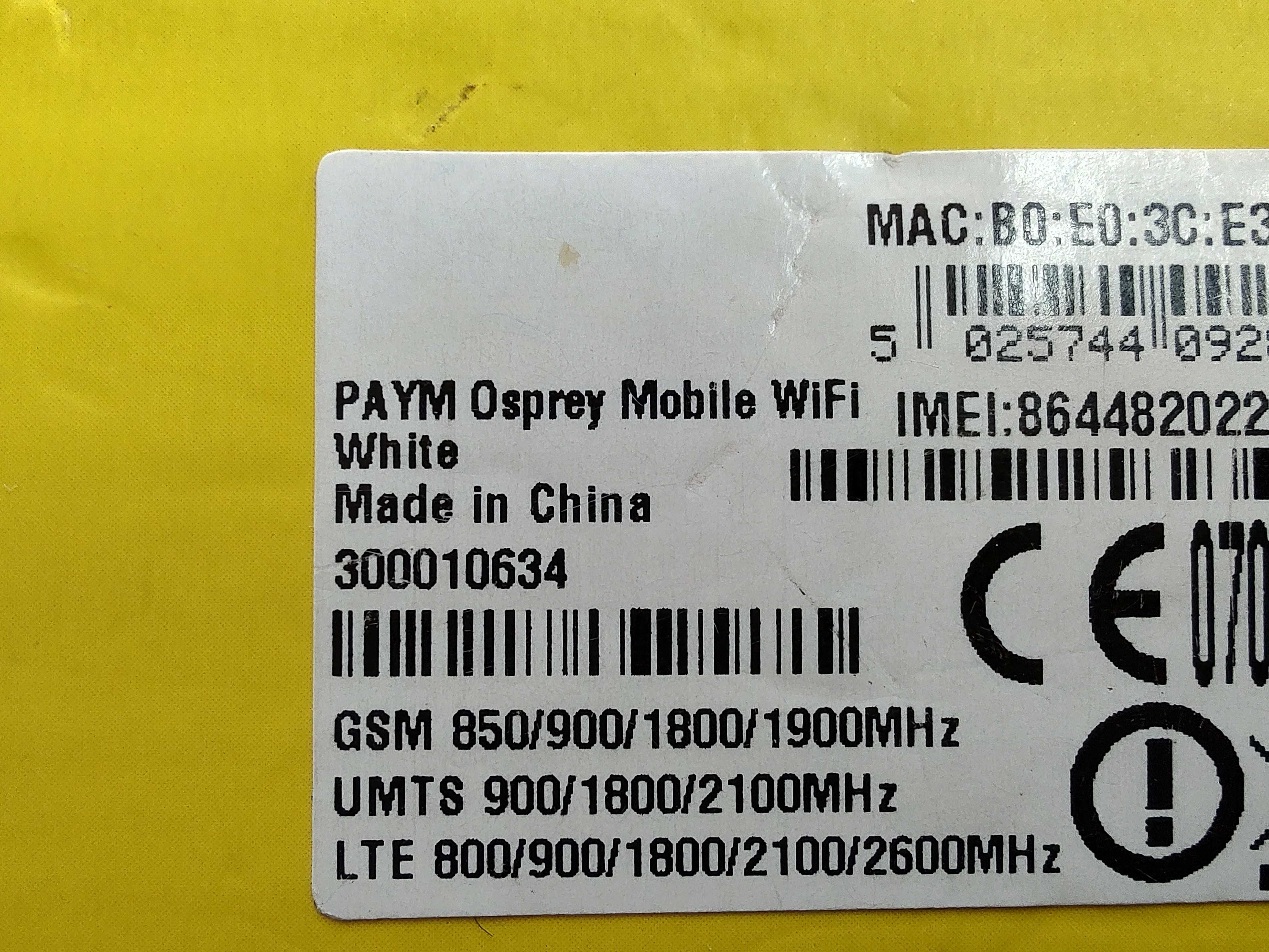 Router Wifi Modem internet cartela SIM 4G LTE Alcatel Y855 necodat