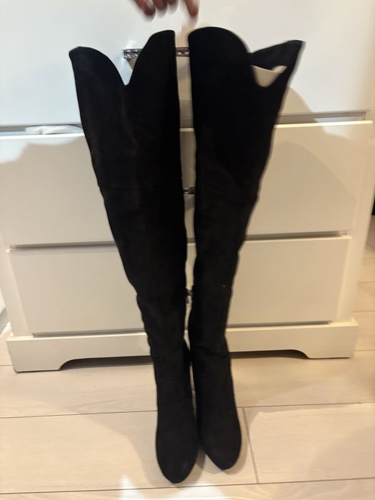 Cizme lungi pana la genunchi marimea 39