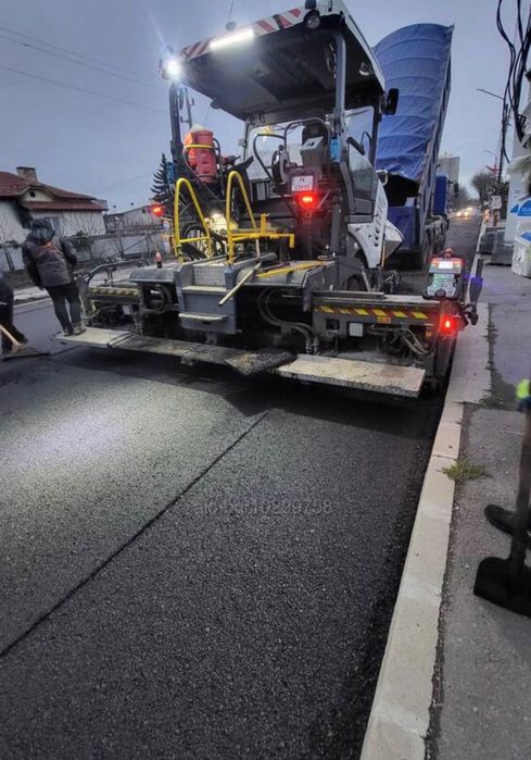 Асвалтиране редене на паваш