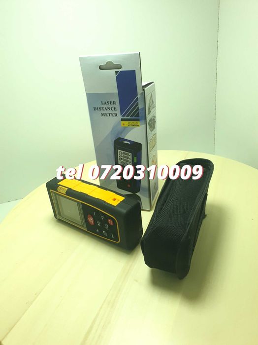 Ruleta  Telemetru Laser Verde 40m