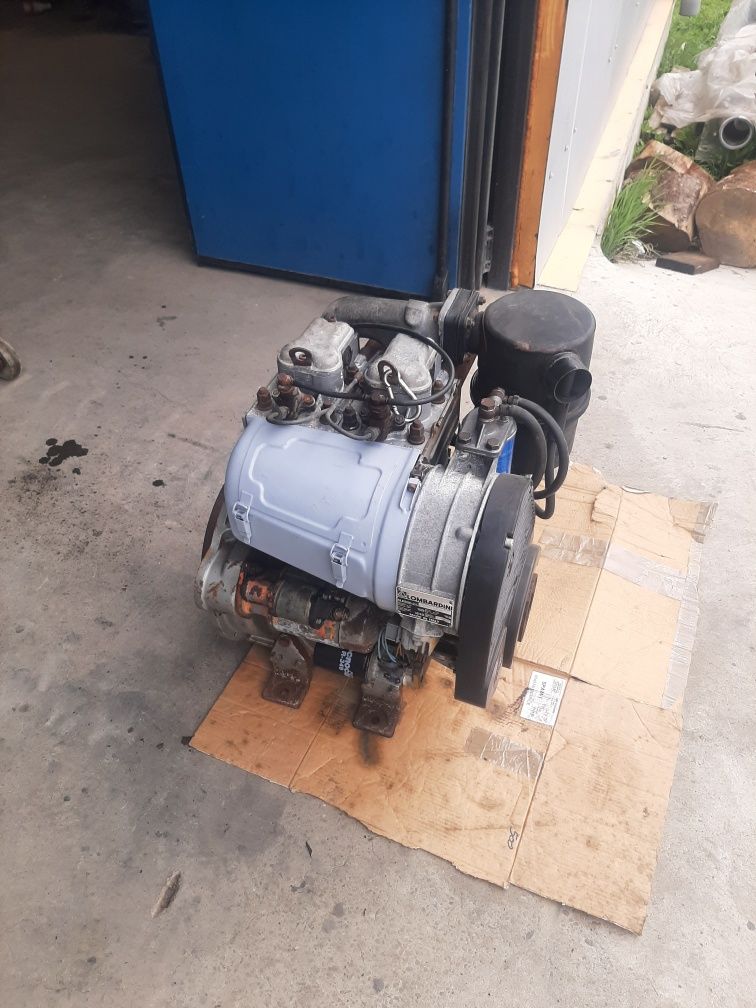 Motor lombardini ruggerini 2 cilindri motoagricola motopompa generator
