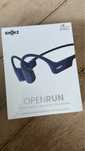 Аудио слушалки Shokz OpenRun, Водоустойчиви, Син