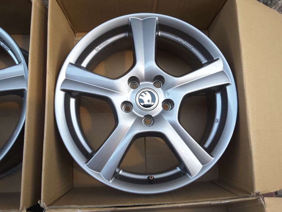 jante aliaj 17; 5x112;  Skoda Kodiaq, Karoq, Superb, Octavia Scout