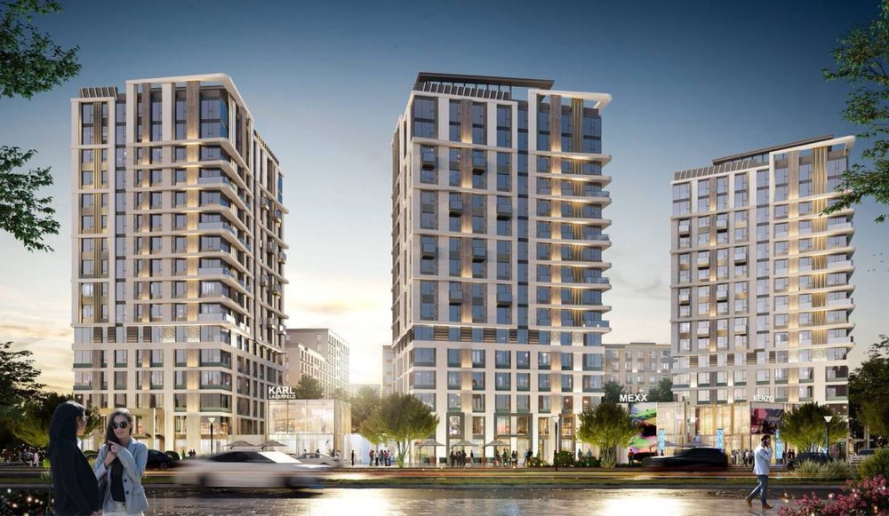 Рохат Круг, Янги Бахт Продается квартира в ЖК NRG YANGI BAXT 71м2