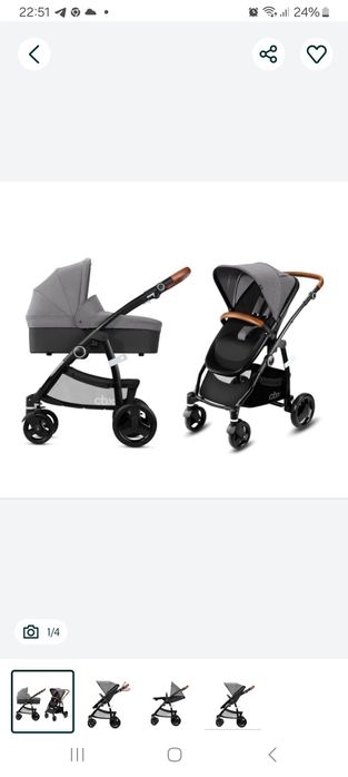 Оригинал коляска cybex leotie