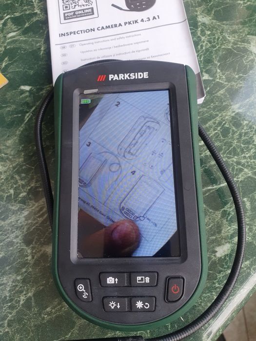Vând cameră inspecție Parkside PKIK 4.3 A1