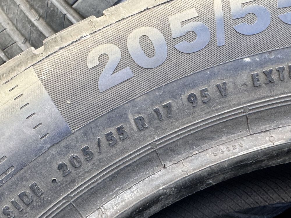 205/55/R17 Continental EcoContact5 4бр летни dot1318 7мм