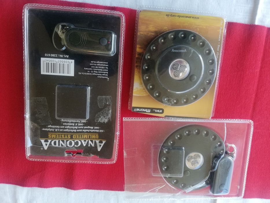 Lampa cort Anaconda cu telecomanda