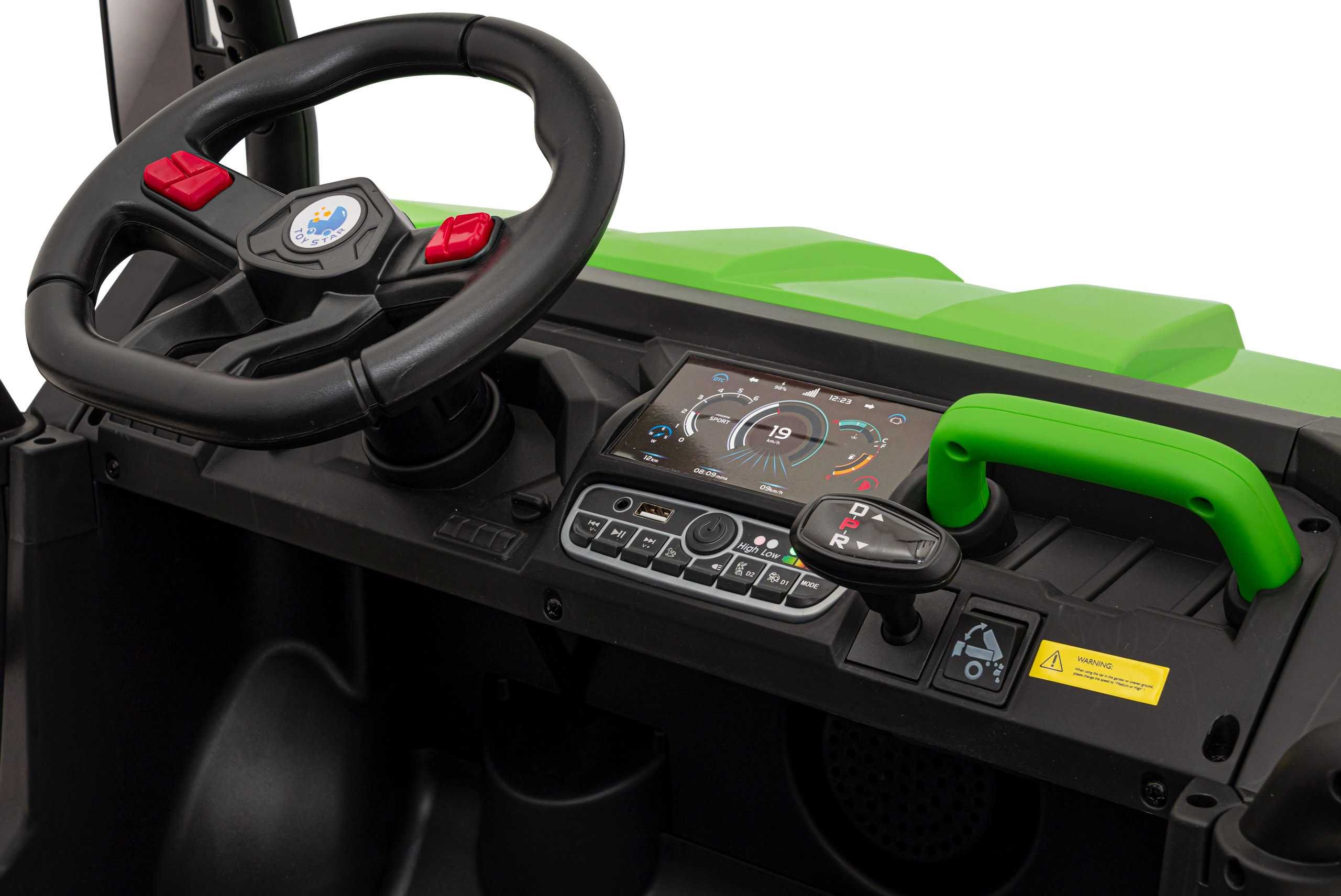 Masinuta eIectrica pt copii Autokids PICK UP SPEED 900 4x4 (623) Verde